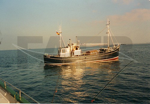 Link to picture 1 for wooden trawler/conversion fishing boat for sale