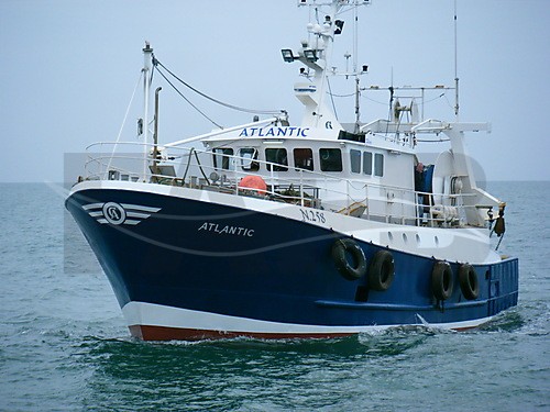 steel french trawler, kilkeel - FAFB