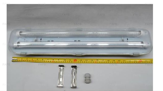 Aaa twin tube deck light £70 single £37.50 including led bulbs - picture 1